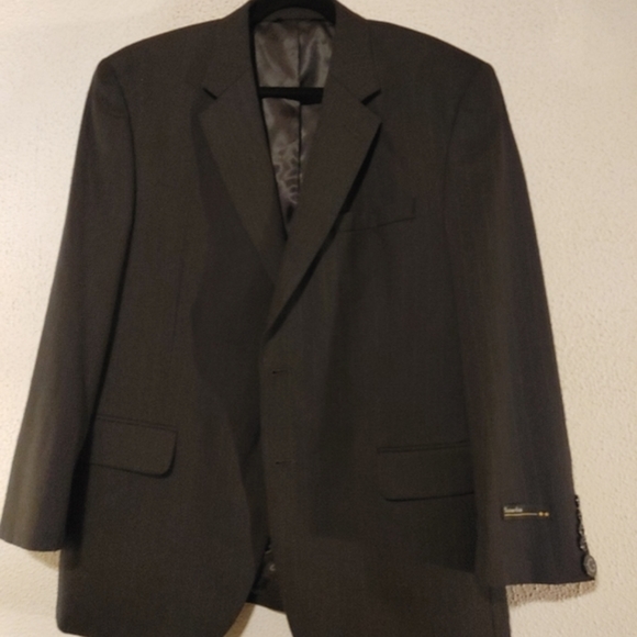 New Dark Gray Suit Coat s 42S - Picture 1 of 10